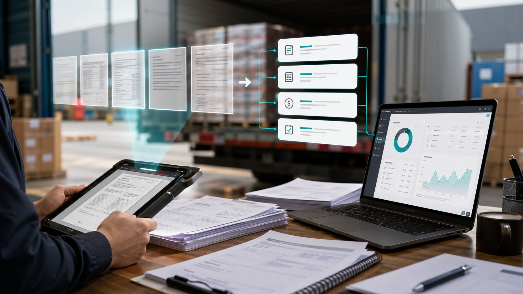 AI-Powered Invoice Data Capture for Freight Claims