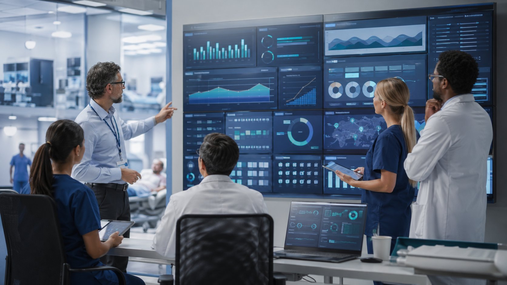 Performance Dashboards for Healthcare Network